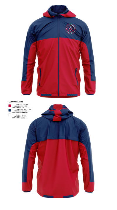 Pro Holmes Sports Basketball Academy 18738195 Windbreaker - 40