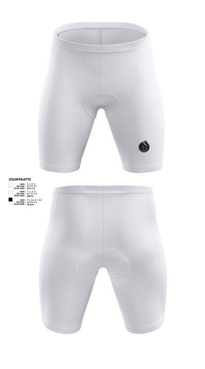 White Shield High School Wrestling 94078383 Men's Compression Shorts - 2