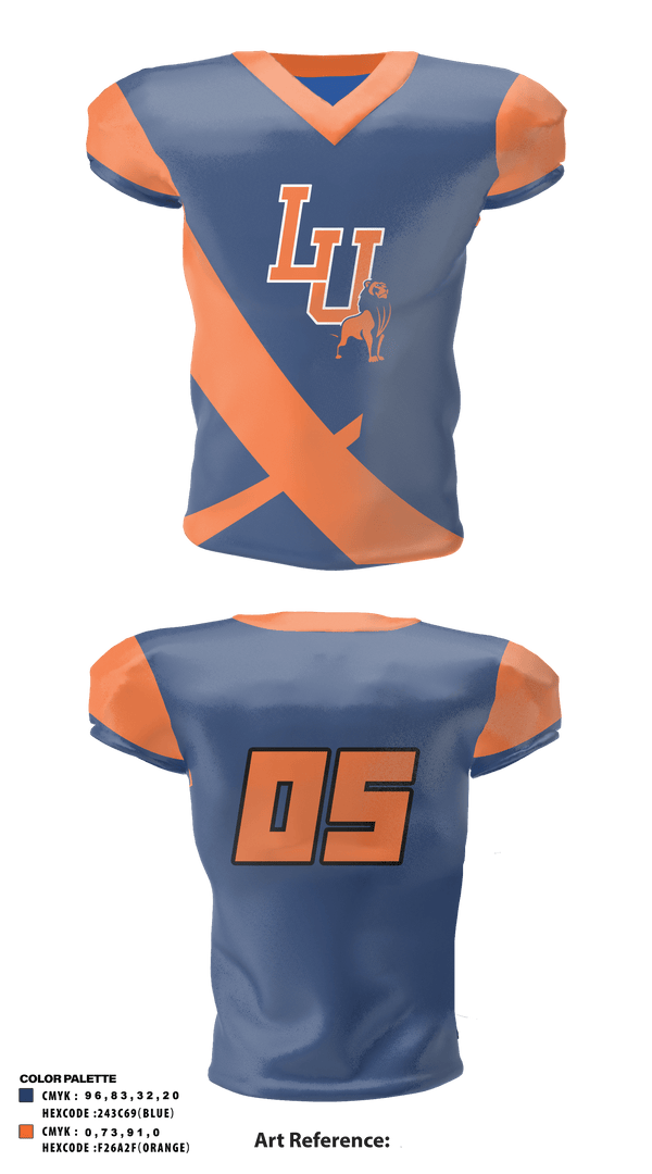 Football Jersey, Langston University Football, , Teamtime, Team time, sublimation, custom sports apparel, team uniforms, spirit wear, spiritwear, sports uniforms, custom shirts, team store, custom team store, fundraiser sports, apparel fundraiser