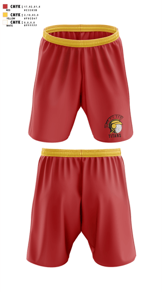 Athletic Shorts With Pockets, Titans, Golf, Teamtime, Team time, sublimation, custom sports apparel, team uniforms, spirit wear, spiritwear, sports uniforms, custom shirts, team store, custom team store, fundraiser sports, apparel fundraiser