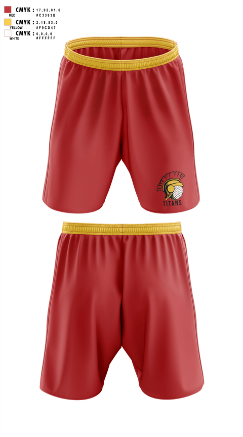 Athletic Shorts With Pockets, Titans, Golf, Teamtime, Team time, sublimation, custom sports apparel, team uniforms, spirit wear, spiritwear, sports uniforms, custom shirts, team store, custom team store, fundraiser sports, apparel fundraiser