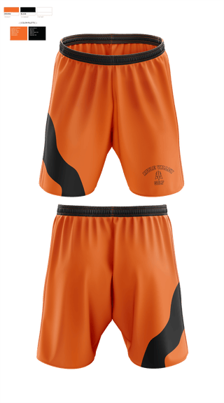 Athletic Shorts With Pockets, Apple Valley Sun Devils, Golf, Teamtime, Team time, sublimation, custom sports apparel, team uniforms, spirit wear, spiritwear, sports uniforms, custom shirts, team store, custom team store, fundraiser sports, apparel fundraiser