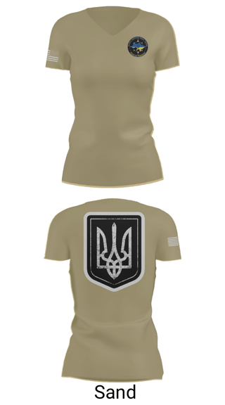 Women's Short Sleeve Vneck Shirt, 173rd Airborne, Army, Teamtime, Team time, sublimation, custom sports apparel, team uniforms, spirit wear, spiritwear, sports uniforms, custom shirts, team store, custom team store, fundraiser sports, apparel fundraiser