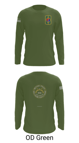 Long Sleeve Performance Shirt, 142ND MILITARY POLICE, Army, Teamtime, Team time, sublimation, custom sports apparel, team uniforms, spirit wear, spiritwear, sports uniforms, custom shirts, team store, custom team store, fundraiser sports, apparel fundraiser