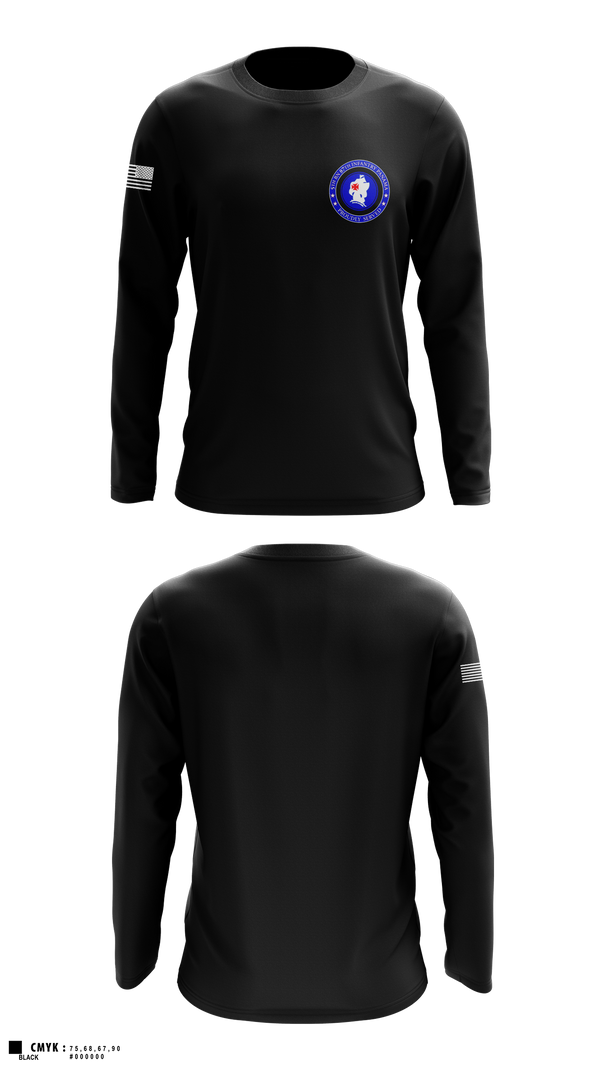 Long Sleeve Performance Shirt, 5/87th, , Teamtime, Team time, sublimation, custom sports apparel, team uniforms, spirit wear, spiritwear, sports uniforms, custom shirts, team store, custom team store, fundraiser sports, apparel fundraiser