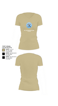 HHD, 415th Military Intelligence Battalion 84302898 Women's Short Sleeve V-neck Shirt - 80