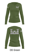 250TH ENGINEERING COMPANY 59783963 Women's Long Sleeve V-neck Shirt -1 54