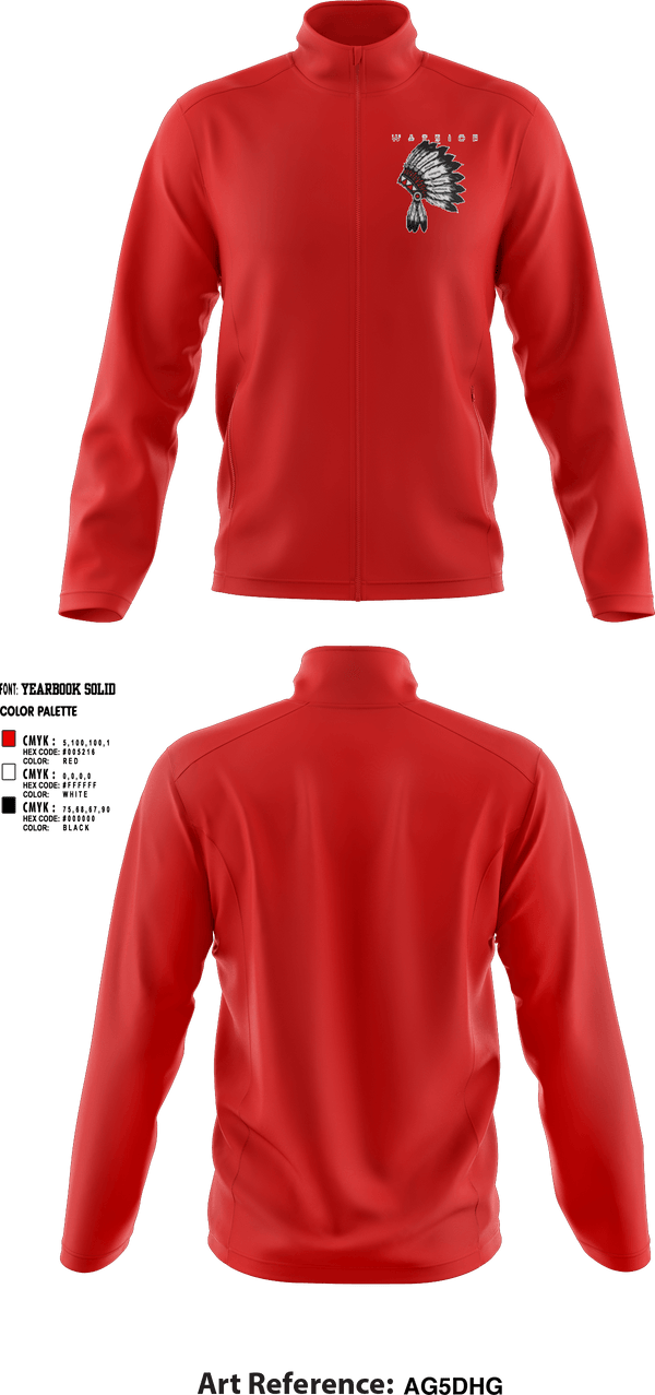 Fleece Jacket, Kootenai Junior High School, Men's Volleyball, Teamtime, Team time, sublimation, custom sports apparel, team uniforms, spirit wear, spiritwear, sports uniforms, custom shirts, team store, custom team store, fundraiser sports, apparel fundraiser