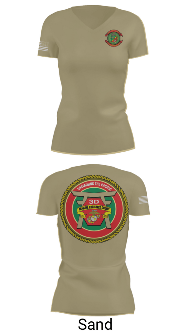 Womens Short Sleeve Vneck Shirt, CLR 37, Marines, Teamtime, Team time, sublimation, custom sports apparel, team uniforms, spirit wear, spiritwear, sports uniforms, custom shirts, team store, custom team store, fundraiser sports, apparel fundraiser