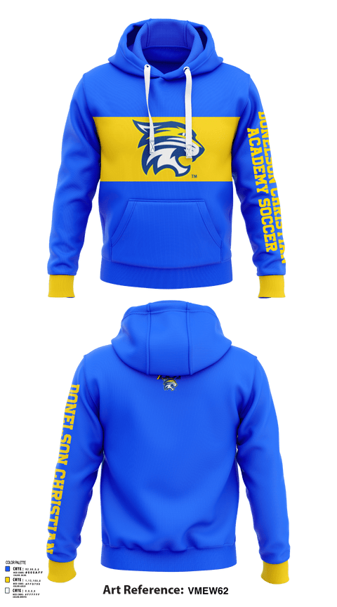 Hoodie, Donelson Christian Academy Soccer, Men's Soccer, Teamtime, Team time, sublimation, custom sports apparel, team uniforms, spirit wear, spiritwear, sports uniforms, custom shirts, team store, custom team store, fundraiser sports, apparel fundraiser