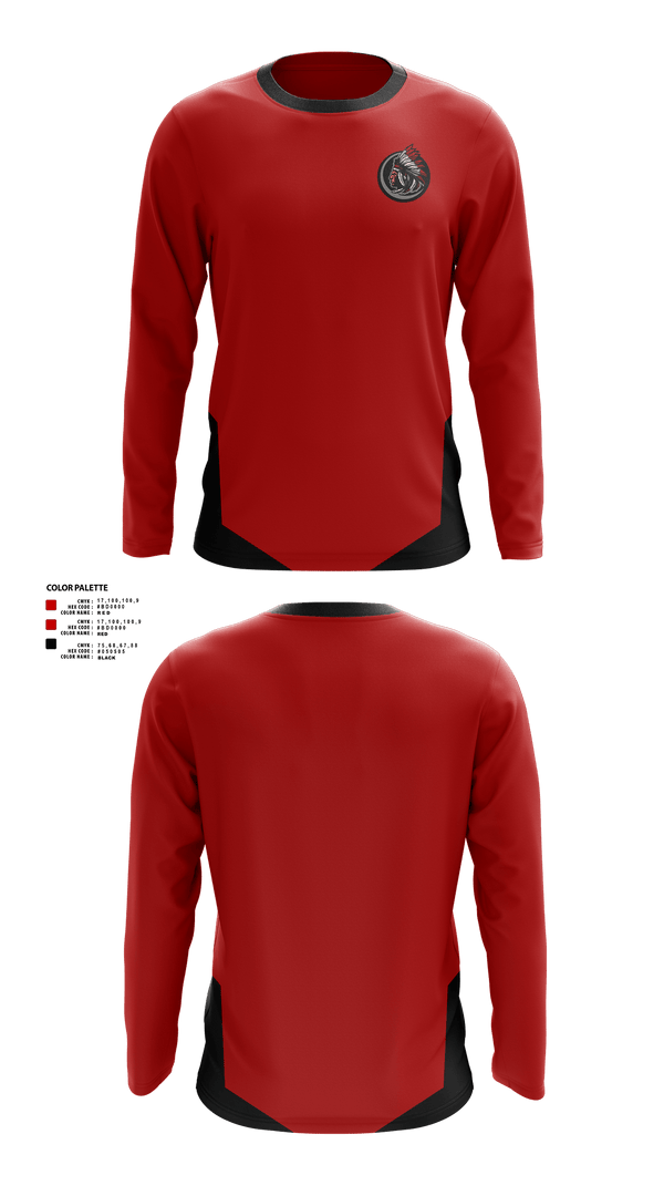 Long Sleeve Performance Shirt, White Shield High School Wrestling, Wrestling, Teamtime, Team time, sublimation, custom sports apparel, team uniforms, spirit wear, spiritwear, sports uniforms, custom shirts, team store, custom team store, fundraiser sports, apparel fundraiser