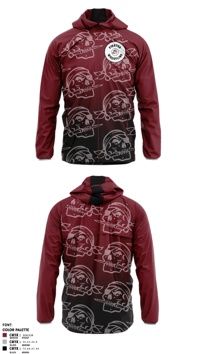 Braden River High School Wrestling 19591085 Windbreaker - 3