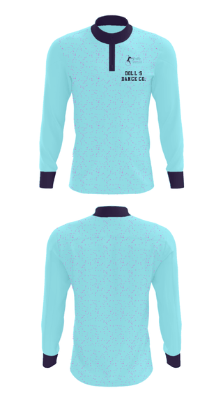 Quarter Zip Jacket, Doll’s Dance Co., , Teamtime, Team time, sublimation, custom sports apparel, team uniforms, spirit wear, spiritwear, sports uniforms, custom shirts, team store, custom team store, fundraiser sports, apparel fundraiser