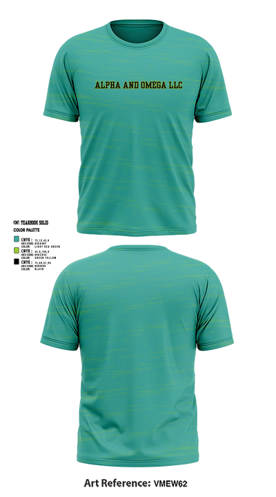 Alpha and Omega LLC 17652794 Short Sleeve Performance Shirt - 1