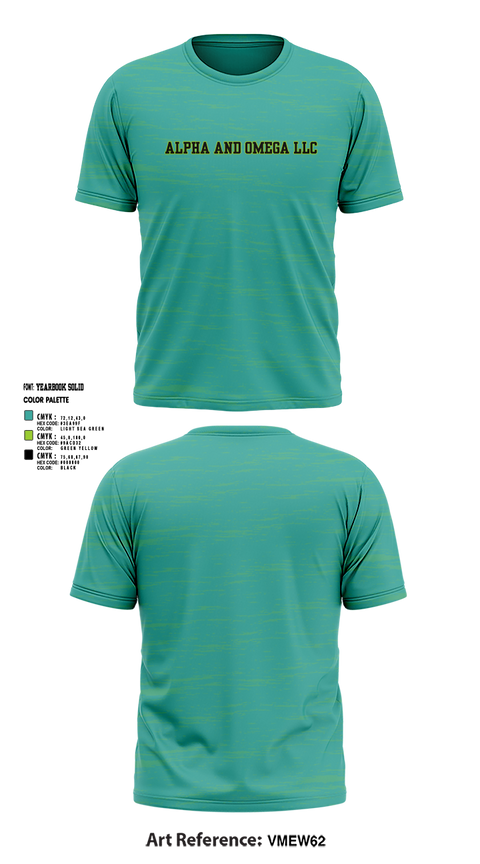 Short Sleeve Performance Shirt, Alpha and Omega LLC, , Teamtime, Team time, sublimation, custom sports apparel, team uniforms, spirit wear, spiritwear, sports uniforms, custom shirts, team store, custom team store, fundraiser sports, apparel fundraiser
