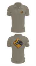 317th support maintenance company 3788646 Short Sleeve Performance Polo - 67