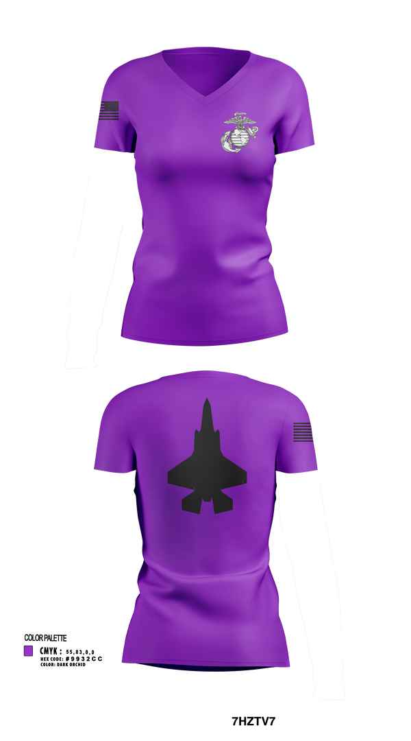 Womens Short Sleeve Vneck Shirt, Mals 12, Marines, Teamtime, Team time, sublimation, custom sports apparel, team uniforms, spirit wear, spiritwear, sports uniforms, custom shirts, team store, custom team store, fundraiser sports, apparel fundraiser