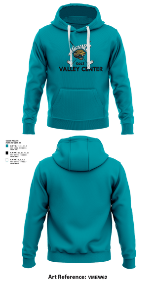 Hoodie, Valley Center High School Golf, Golf, Teamtime, Team time, sublimation, custom sports apparel, team uniforms, spirit wear, spiritwear, sports uniforms, custom shirts, team store, custom team store, fundraiser sports, apparel fundraiser