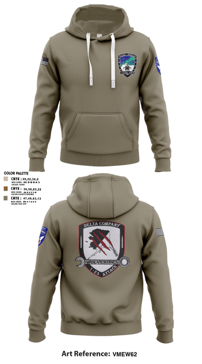 A Co. 1-25 AB 61275281 Hoodie - 3