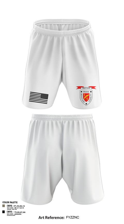 Athletic Shorts With Pockets, 1/7 animal, Marines, Teamtime, Team time, sublimation, custom sports apparel, team uniforms, spirit wear, spiritwear, sports uniforms, custom shirts, team store, custom team store, fundraiser sports, apparel fundraiser