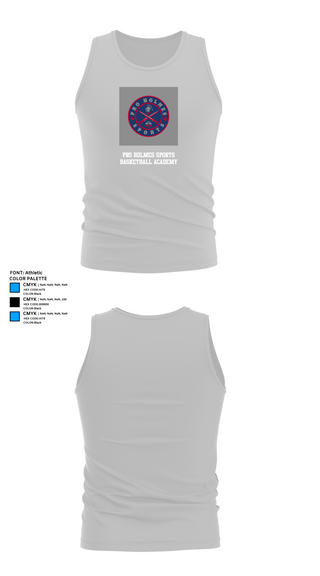 Tank Top, Pro Holmes Sports Basketball Academy, Men's Basketball, Teamtime, Team time, sublimation, custom sports apparel, team uniforms, spirit wear, spiritwear, sports uniforms, custom shirts, team store, custom team store, fundraiser sports, apparel fundraiser