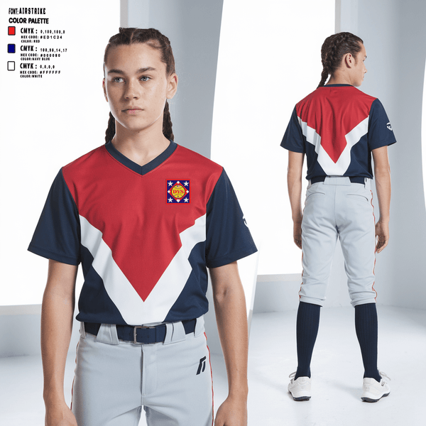 Two Button Softball Jersey, Diamond Youth Softball, Softball, Teamtime, Team time, sublimation, custom sports apparel, team uniforms, spirit wear, spiritwear, sports uniforms, custom shirts, team store, custom team store, fundraiser sports, apparel fundraiser