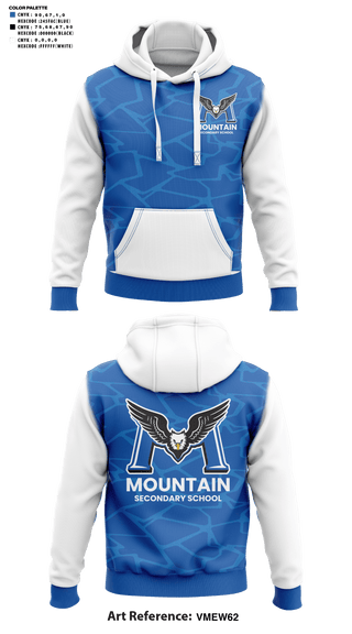 Hoodie, R.E. Mountain Secondary School, Spirit Store, Teamtime, Team time, sublimation, custom sports apparel, team uniforms, spirit wear, spiritwear, sports uniforms, custom shirts, team store, custom team store, fundraiser sports, apparel fundraiser