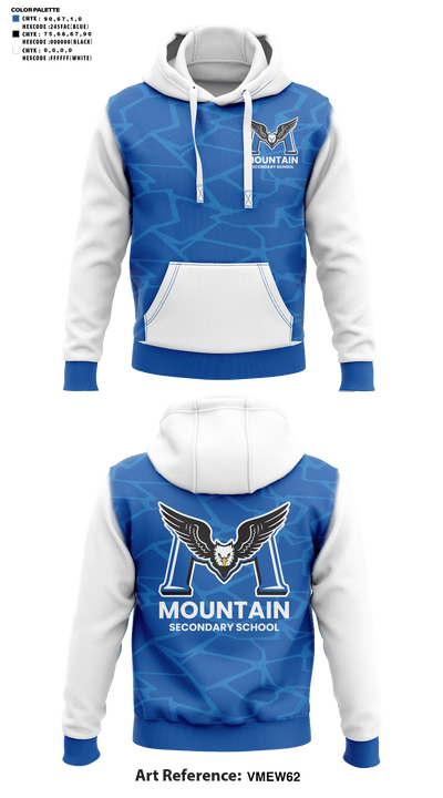 R.E. Mountain Secondary School 55892103 Hoodie - 41