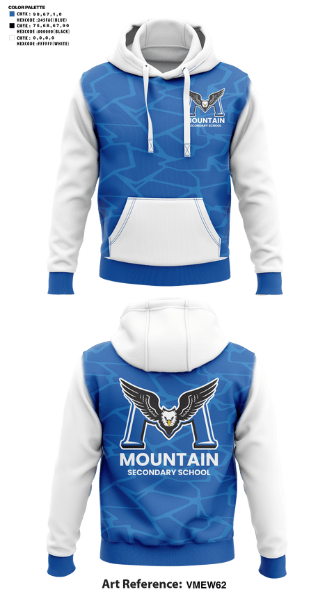 Hoodie, R.E. Mountain Secondary School, Spirit Store, Teamtime, Team time, sublimation, custom sports apparel, team uniforms, spirit wear, spiritwear, sports uniforms, custom shirts, team store, custom team store, fundraiser sports, apparel fundraiser