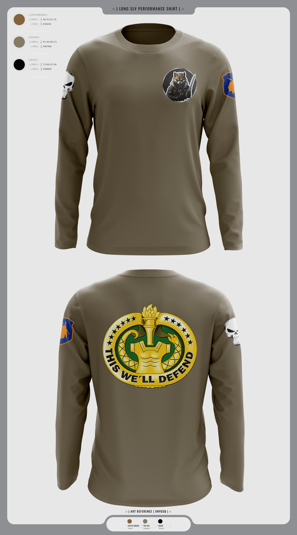 Long Sleeve Performance Shirt, Fox Co., Army, Teamtime, Team time, sublimation, custom sports apparel, team uniforms, spirit wear, spiritwear, sports uniforms, custom shirts, team store, custom team store, fundraiser sports, apparel fundraiser