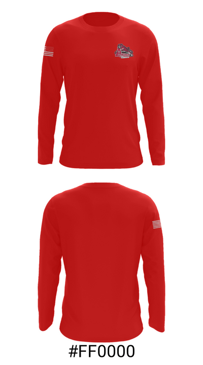 Archer High School Tennis 49257029 Long Sleeve Performance Shirt - 18