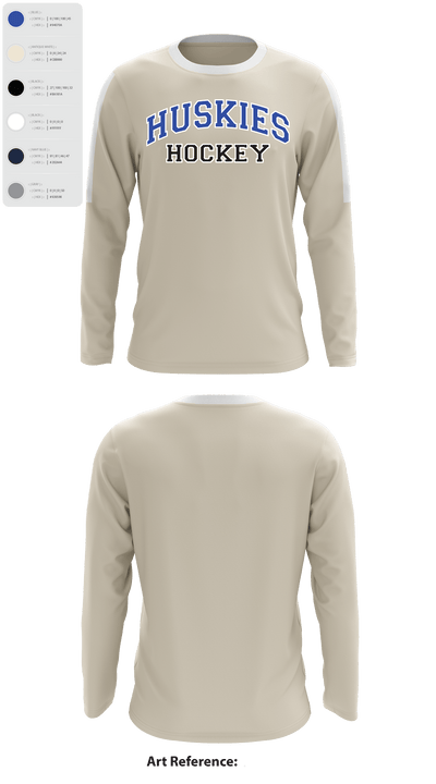 HOWARD COUNTY YOUTH HOCKEY CLUB 22258826 Long Sleeve Performance Shirt - 9