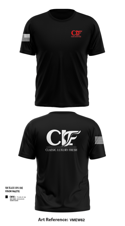 CLF 17912251 Short Sleeve Performance Shirt - 251