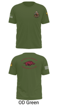 University of Arkansas Army ROTC - Razorback Battalion 15416563 Short Sleeve Performance Shirt - 56