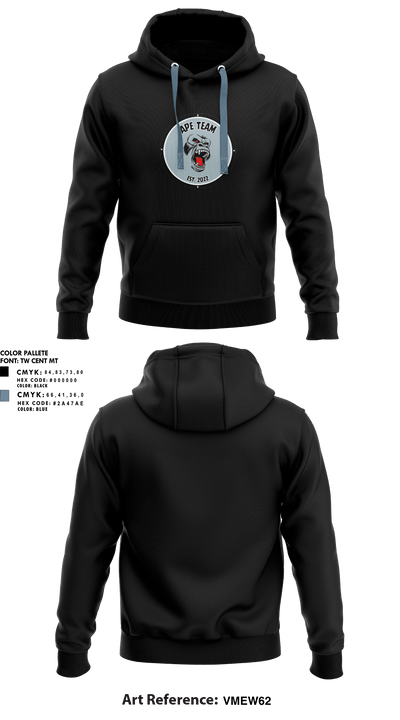 Ape Team 76763933 Hoodie - 1