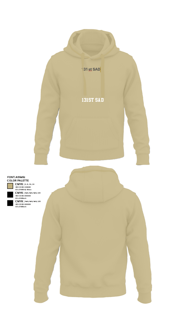Hoodie, 131st SAD, Army, Teamtime, Team time, sublimation, custom sports apparel, team uniforms, spirit wear, spiritwear, sports uniforms, custom shirts, team store, custom team store, fundraiser sports, apparel fundraiser