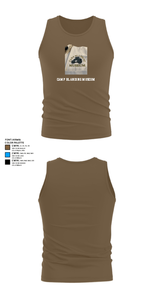Tank Top, Camp Blanding Museum, Army, Teamtime, Team time, sublimation, custom sports apparel, team uniforms, spirit wear, spiritwear, sports uniforms, custom shirts, team store, custom team store, fundraiser sports, apparel fundraiser