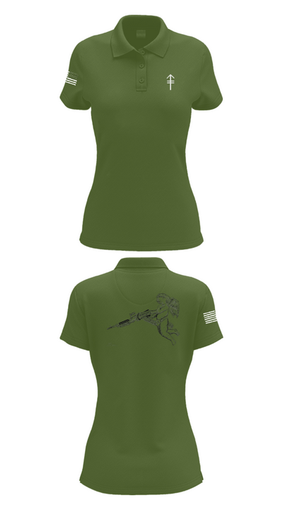 2/2 3rd PLT Weapon Squad 26092004 Women's Short Sleeve Performance Polo  - 55