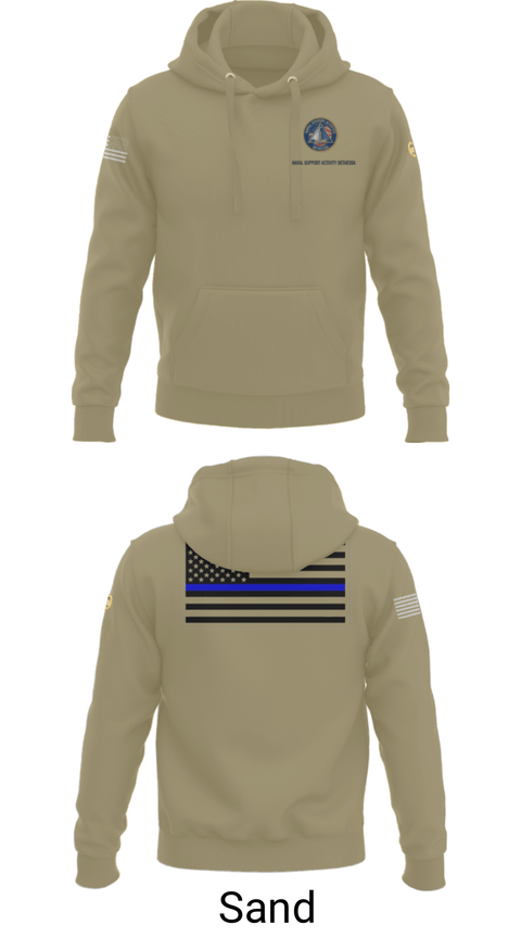 Hoodie, NAVAL SUPPORT ACTIVITY BETHESDA SECURITY FORCES, Navy, Teamtime, Team time, sublimation, custom sports apparel, team uniforms, spirit wear, spiritwear, sports uniforms, custom shirts, team store, custom team store, fundraiser sports, apparel fundraiser