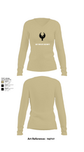 Sky Private Security 54056404 Women's Long Sleeve V-neck Shirt -1 78