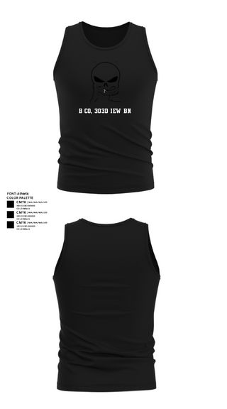Tank Top, B Co, 303d IEW BN, Army, Teamtime, Team time, sublimation, custom sports apparel, team uniforms, spirit wear, spiritwear, sports uniforms, custom shirts, team store, custom team store, fundraiser sports, apparel fundraiser