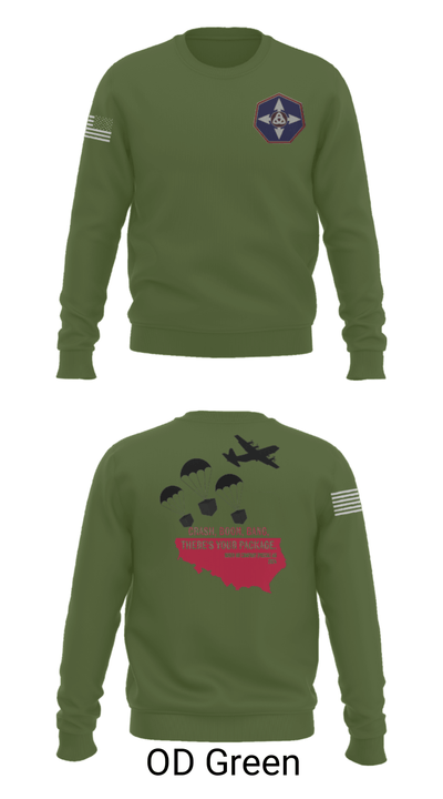 909th HR Company 6800651 Crew Neck Sweatshirt - 45