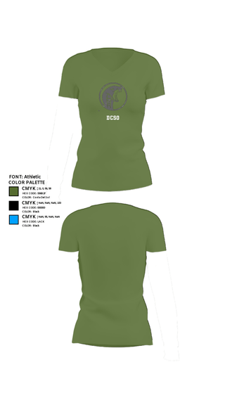 Womens Short Sleeve Vneck Shirt, DCSO, Police, Teamtime, Team time, sublimation, custom sports apparel, team uniforms, spirit wear, spiritwear, sports uniforms, custom shirts, team store, custom team store, fundraiser sports, apparel fundraiser