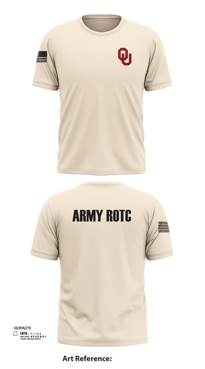 OU Army ROTC 95723228 Short Sleeve Performance Shirt - 116