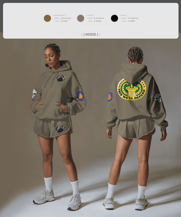 Hoodie, Fox Co., Army, Teamtime, Team time, sublimation, custom sports apparel, team uniforms, spirit wear, spiritwear, sports uniforms, custom shirts, team store, custom team store, fundraiser sports, apparel fundraiser