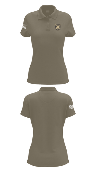 Womens Short Sleeve Performance Polo, USMA, Army, Teamtime, Team time, sublimation, custom sports apparel, team uniforms, spirit wear, spiritwear, sports uniforms, custom shirts, team store, custom team store, fundraiser sports, apparel fundraiser