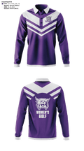 Weber State University Golf 27830291 Long Sleeve Performance Polo - 41