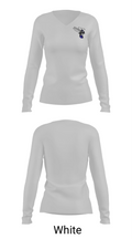 Phelps High School Softball 22936703 Women's Long Sleeve V-neck Shirt - 6