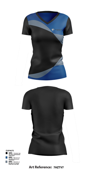 Womens Short Sleeve Vneck Shirt, Hammerheads Racing, Spirit Store, Teamtime, Team time, sublimation, custom sports apparel, team uniforms, spirit wear, spiritwear, sports uniforms, custom shirts, team store, custom team store, fundraiser sports, apparel fundraiser