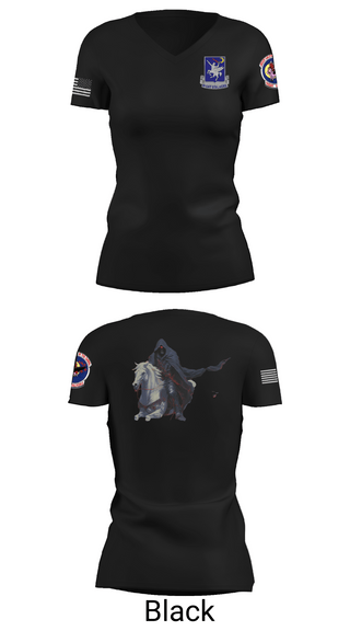 Womens Short Sleeve Vneck Shirt, 160th SOAR (A), , Teamtime, Team time, sublimation, custom sports apparel, team uniforms, spirit wear, spiritwear, sports uniforms, custom shirts, team store, custom team store, fundraiser sports, apparel fundraiser
